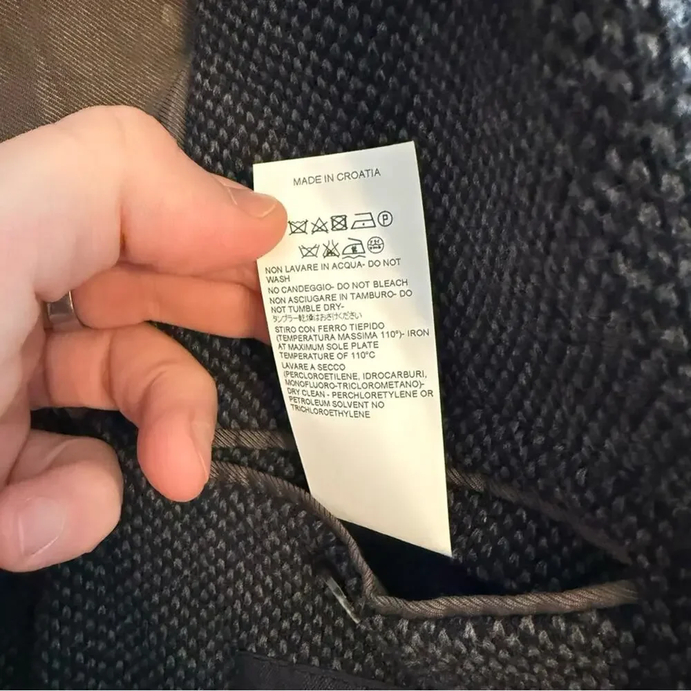 Seventy Sergio Tegon Men's Wool Sports Coat Size 44 (54 IT)
